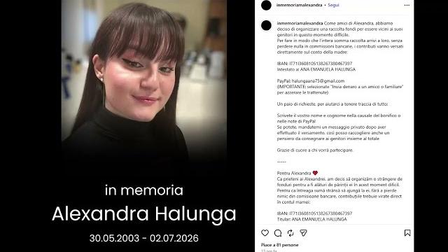 Alexandra dimessa dall'ospedale e morta 5 giorni dopo l'incidente, raccolta fondi dagli amici - -8tf3HQb4kg