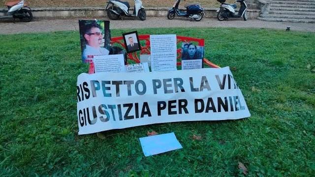 "Giustizia per Daniel", iniziato lo sciopero della fame della moglie - CC5jiRg68aE