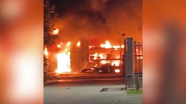 Incendio Mb Elettronica, Arpat: “nessuna dispersione ambientale" - XYohXG_sDu4