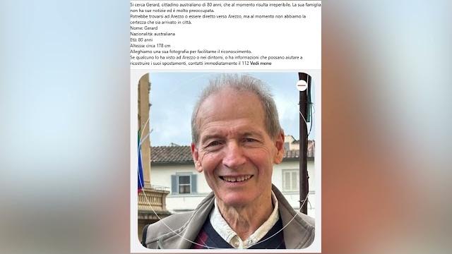 Noto scrittore australiano si perde nei boschi del Casentino, ritrovato questa mattina