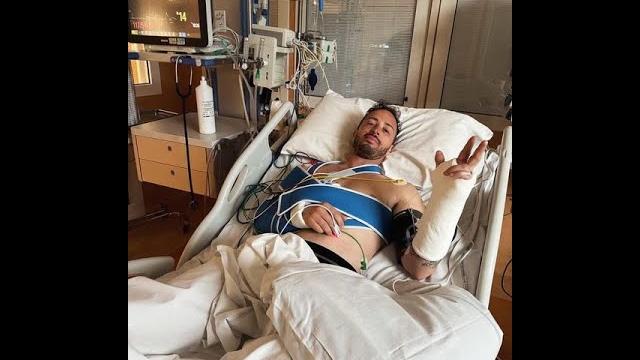 Incidente a Dovizioso. "Questa volta l'ho data bella". Il pilota tranquillizza i fan - rGBlNoKo8io