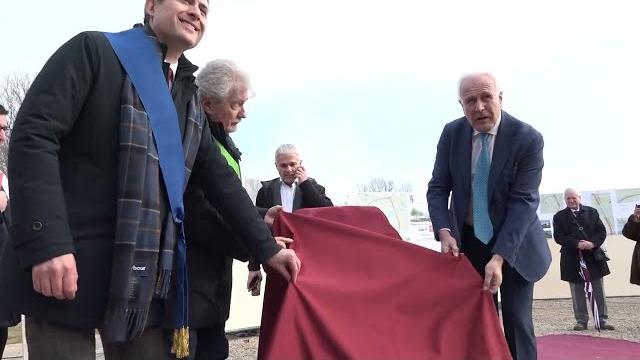 Arezzo, prima pietra per il ponte alternativo a Ponte Buriano