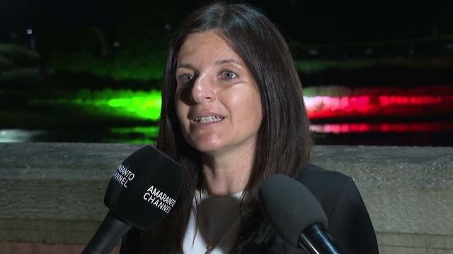 "Accendiamo l'Arno", il tricolore illumina la prima difesa di sponda sul fiume - 9i3DUDpGPpQ