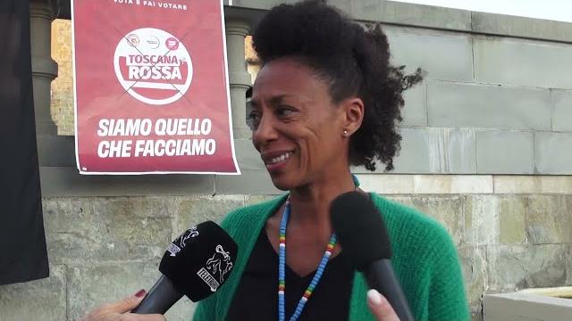 Antonella Bundu ad Arezzo, candidata presidente per Toscana Rossa alle regionali - UbUi-kGKNKM