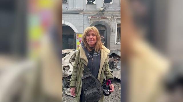 L'aretina d'adozione Sara Uboldi in missione a Kharkiv, in Ucraina: "situazione ancora drammatica" - UqNXV7RGrr0