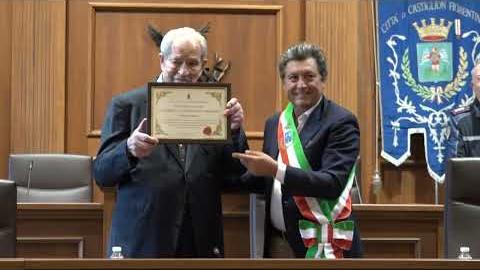 Castiglion Fiorentino: la cerimonia di conferimento della Cittadinanza Onoraria a Renato Galletti - _7iygSlAv6E