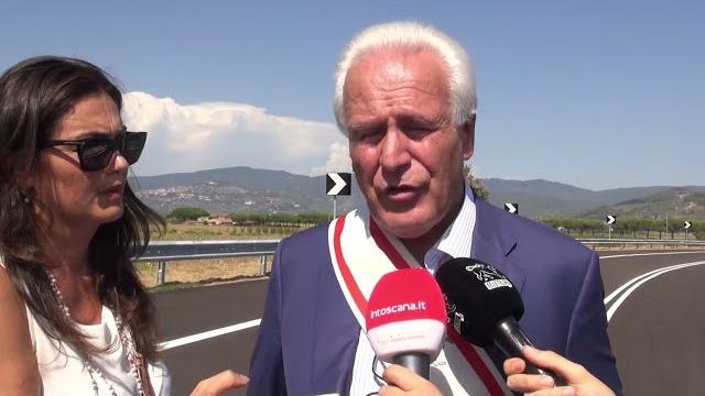 Cortona, inaugurata variante SR71. Giani e Boni: 'Risultato storico per Valdichiana aretina'