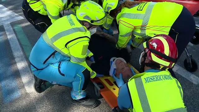 Esercitazione di Protezione Civile alla Chimet a Badia al Pino - isOGWen4hKs