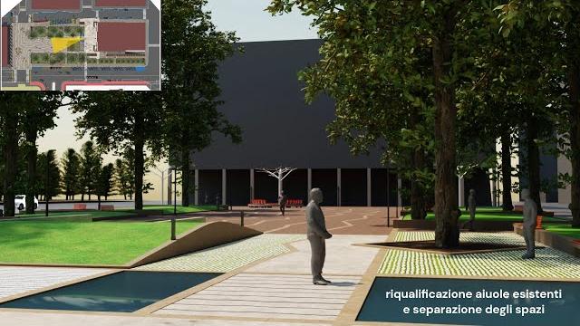 Ecco la nuova Piazza Giotto ad Arezzo, lavori al via in primavera. Mensa Caritas trasloca - m5wbDoXxeqc