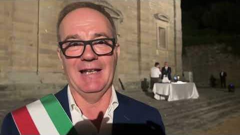 Cortona, completato il progetto di illuminazione esterna della chiesa di Santa Maria Nuova - oumKgoGVVoc