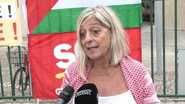 Un presidio per Gaza davanti all'Ospedale San Donato di Arezzo - qNwOvv-rvDw