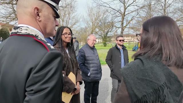 Terranuova Bracciolini (Ar), Diop visita villetta e capannone rinati dopo la confisca alle mafie - wyg30WtdVsw