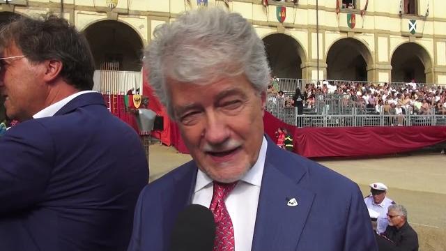 Giostra: la lancia d'oro dedicata al centenario dell'Arezzo calcio va a Porta Crucifera - oMzd5tjobxg