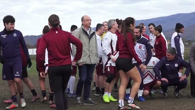 Sport e salute mentale insieme in un'amichevole, in campo a Ceciliano Acf Arezzo e Pionta Arezzo
